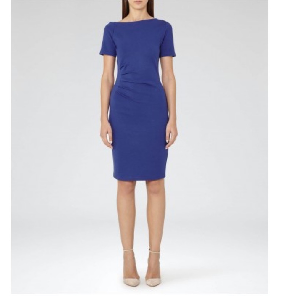 Reiss Sapphire blue milla bodycon dress